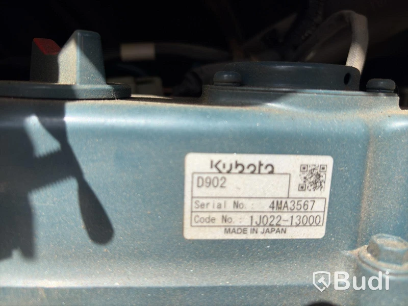 Minigrävare Kubota KX019-4, 2021, 1455 tim
