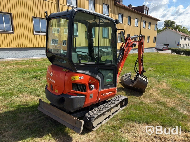 Minigrävare Kubota KX019-4, 2021, 1455 tim