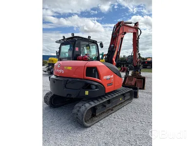 Grävmaskin Kubota KX080-4 -2019 inkl. tiltrotator och skopor