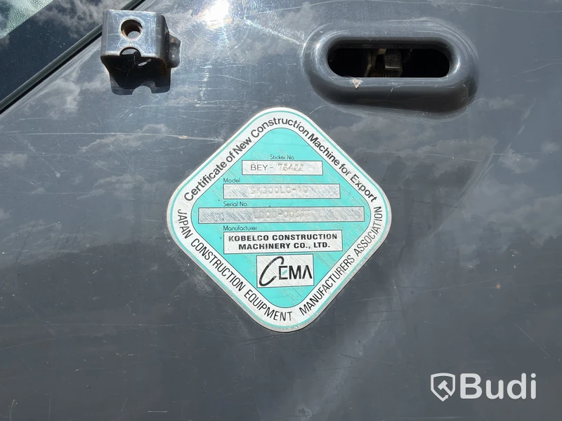 Grävmaskin Kobelco SK300LC-10, Leica 3D grävsystem -2019, inkl. redskap