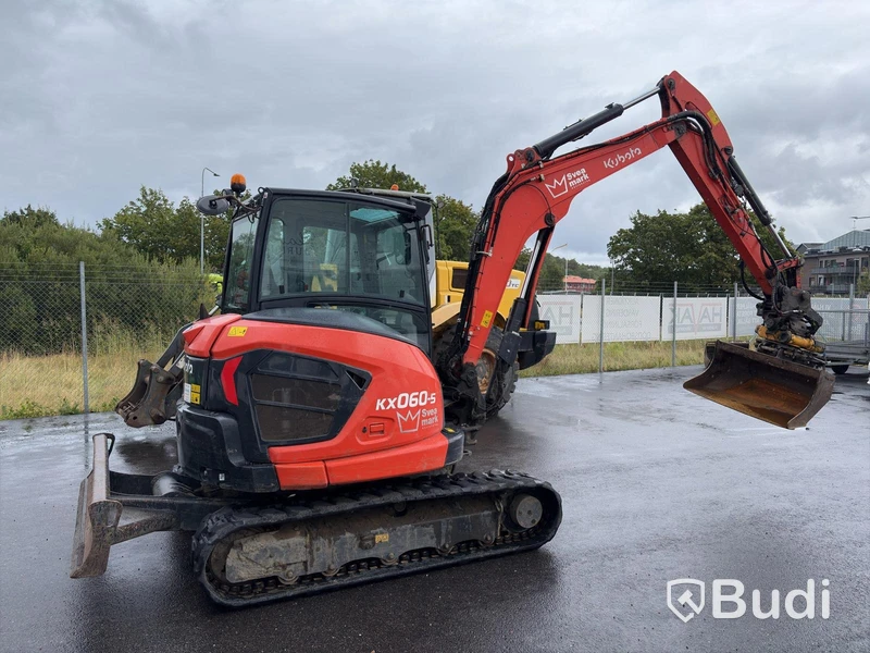 Grävmaskin Kubota KX060-5, 2021, 3068 tim