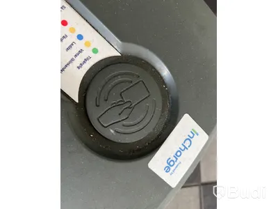 InCharge, nedmonterad laddstation för elbil.