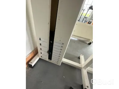 Äldre gymmaskin, latsdrag/ryggmaskin