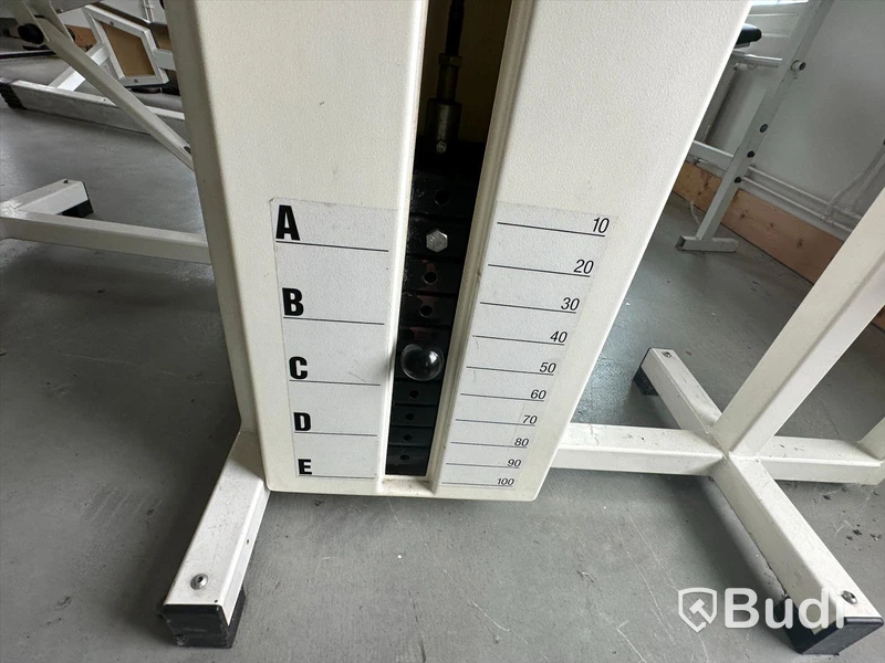 Äldre gymmaskin triceppress