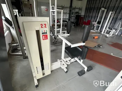 Äldre gymmaskin, sneda magmuskler