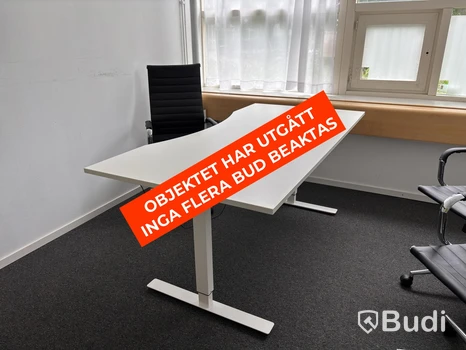 Höj- och sänkbart skrivbord, inkl. kontorsstol Mio Porter