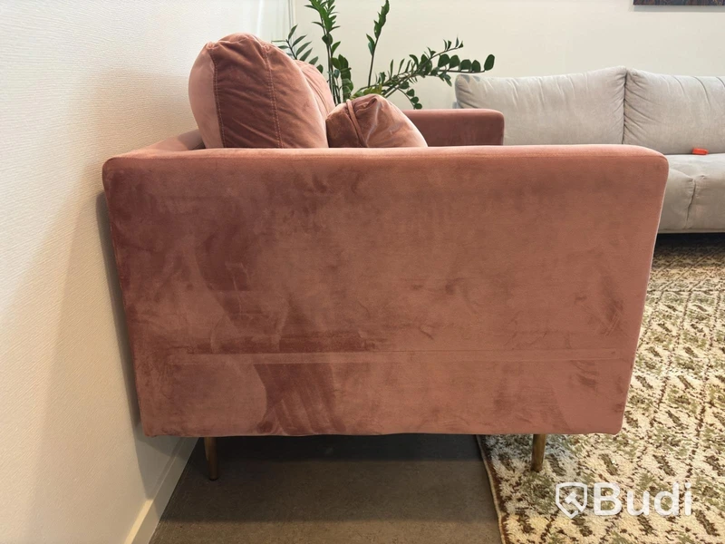 Armchair, pink