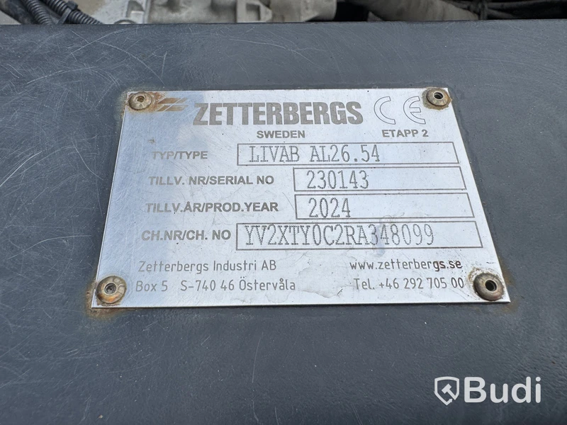 Volvo FM 470 6x2-4 I-Shift TR Hooklift - 2024 | Zetterbergs LIVAB