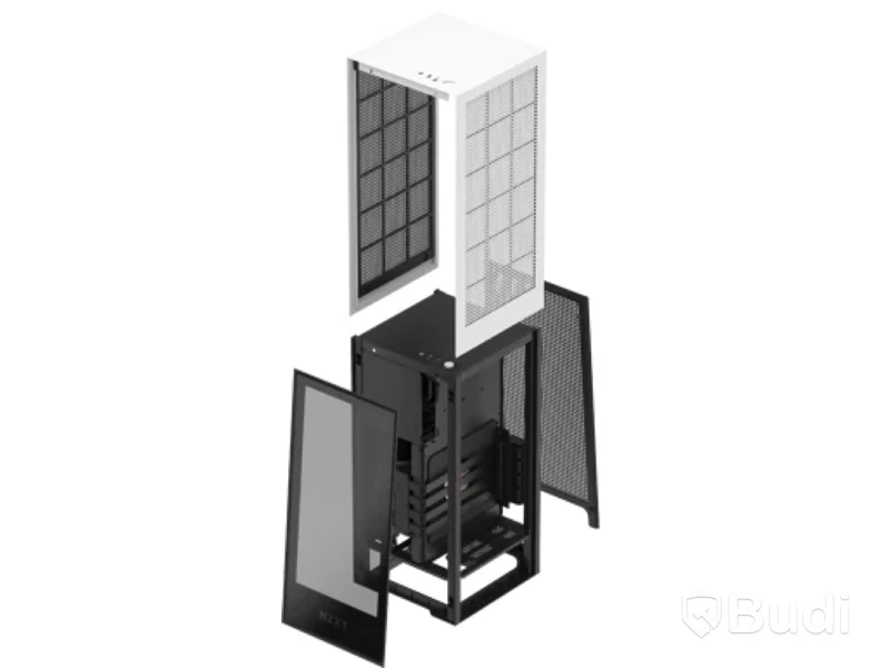 2 st. Datorchassin NZXT H1 vit