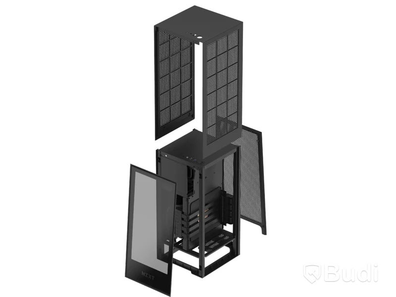 Datorchassi NZXT H1 svart
