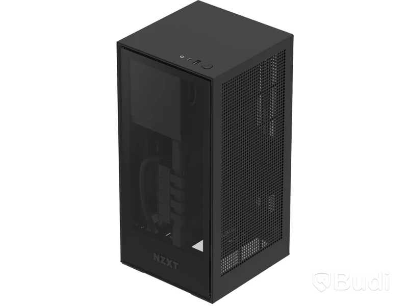 4 st. Datorchassi NZXT H1 svart