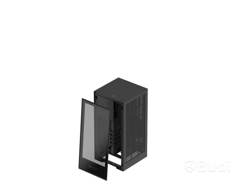 4 st. Datorchassi NZXT H1 svart