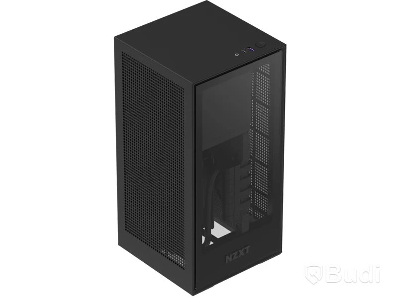 4 st. Datorchassi NZXT H1 svart