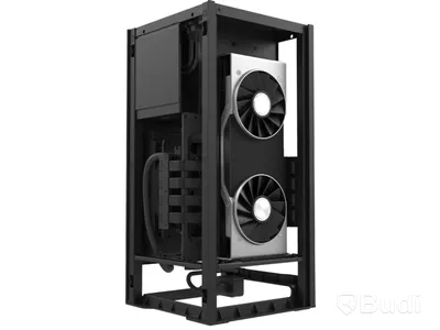4 st. Datorchassi NZXT H1 svart