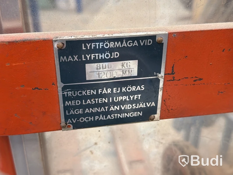 Truckluftsdriven pallyftare BT
