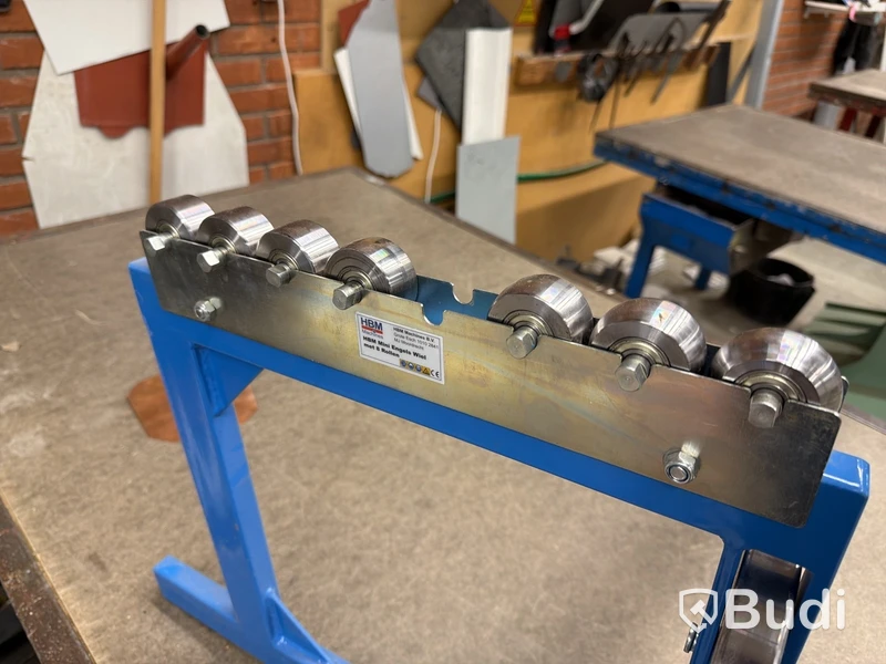 HBM Mini English Wheel med 7 rullar