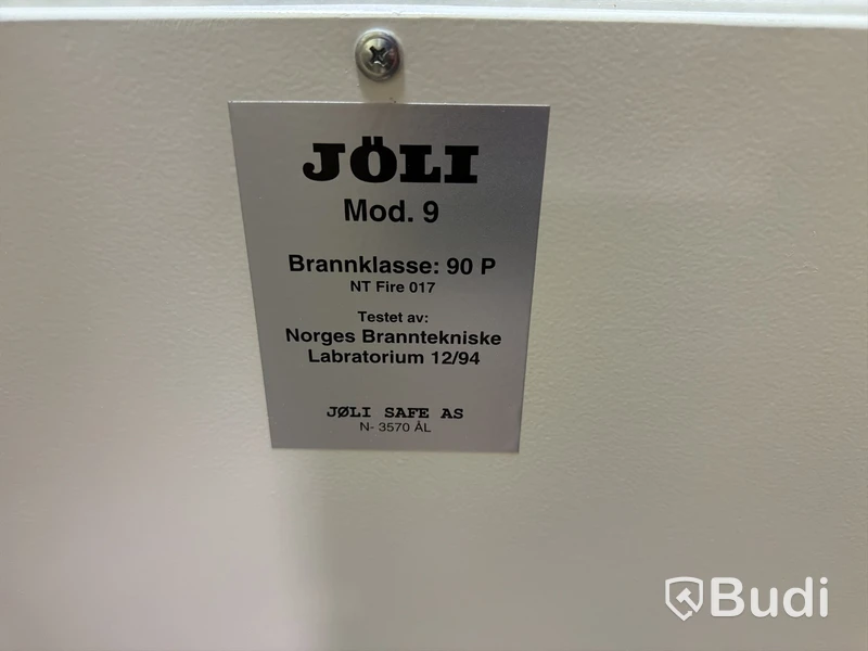 Säkerhetsskåp Jöli modell 9