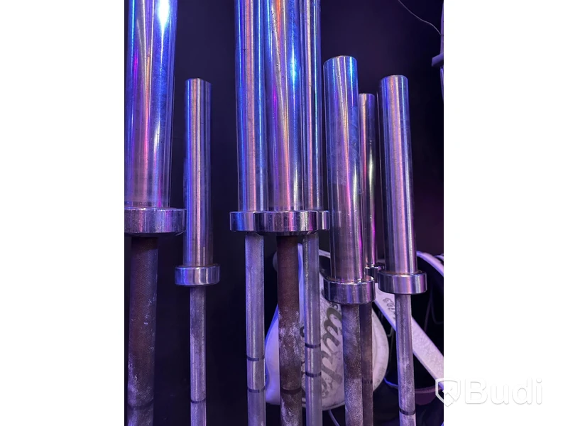 Lot of barbells