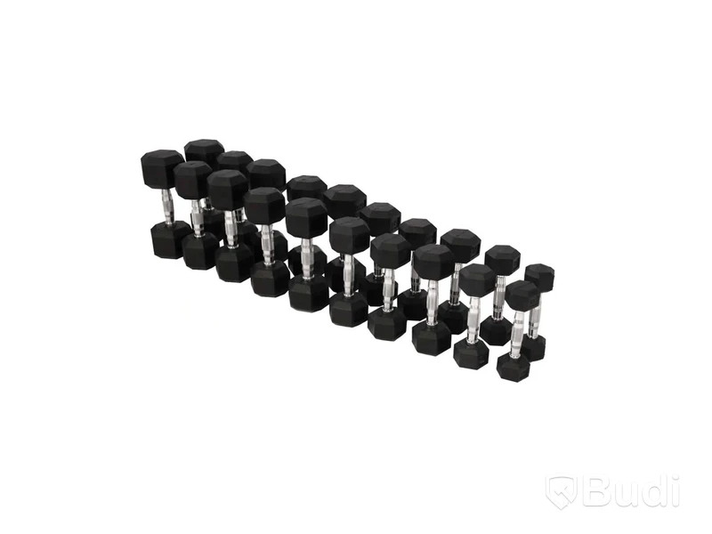 Lot of dumbbells