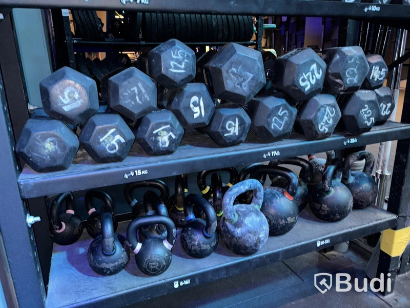 Viktställ exkl. hantlar och kettlebells