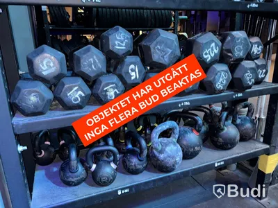 Viktställ inkl. hantlar och kettlebells
