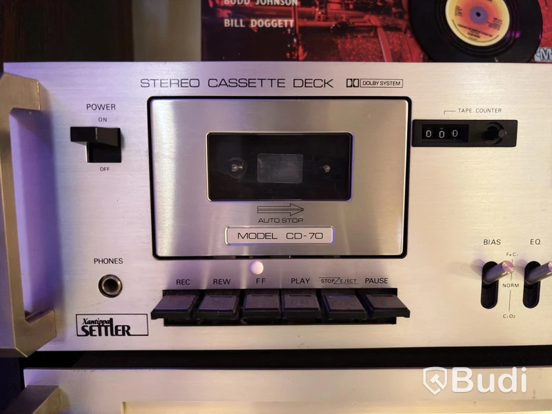 Cassette deck with tuner T70 Settler, Xantippa