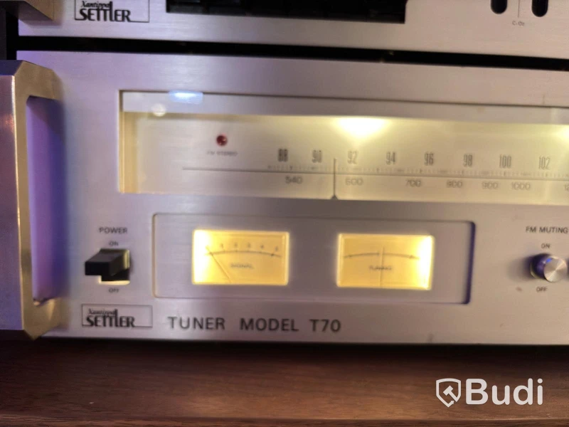 Cassette deck with tuner T70 Settler, Xantippa