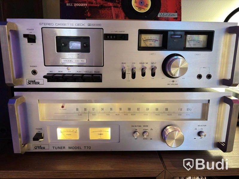 Cassette deck with tuner T70 Settler, Xantippa