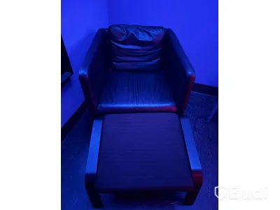 Fåtölj Ikea, Ekerö inkl. fotpall