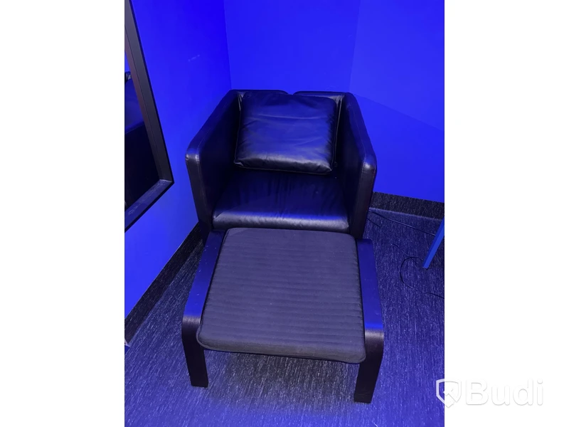 Fåtölj Ikea, Ekerö inkl. fotpall