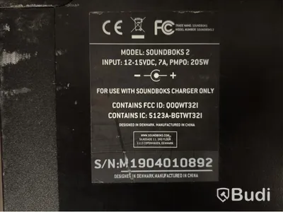 Högtalare Soundboks, 2