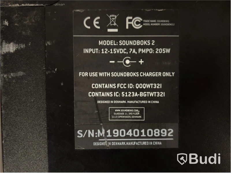 Högtalare Soundboks, 2
