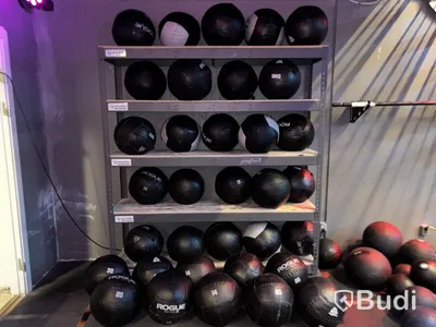 Lot of wall balls, various brands and weights