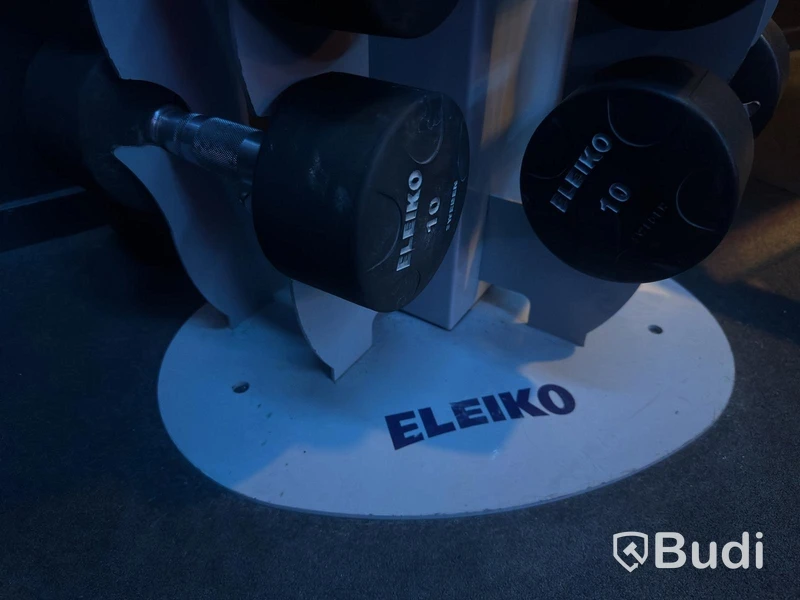 Komplett ställning med hantlar från Eleiko 1 - 10kg