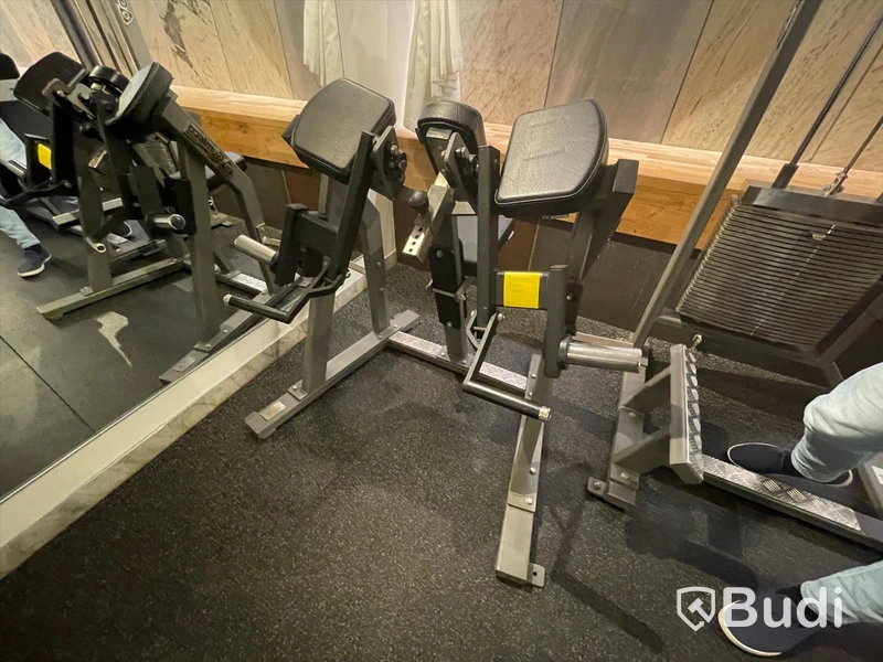 Bicepsmaskin Gymleco för fria vikter