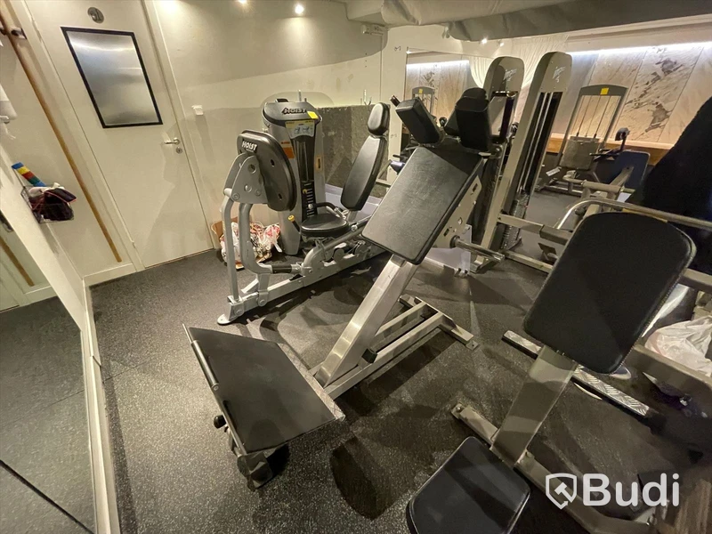 Benpress från Gymleco för fria vikter