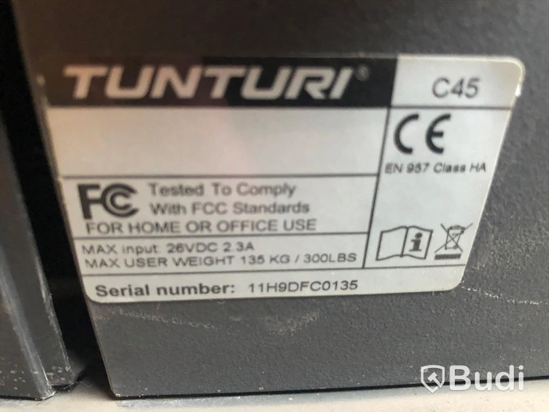 Crosstrainer Tunturi C45 Elliptisk Cross Trainer