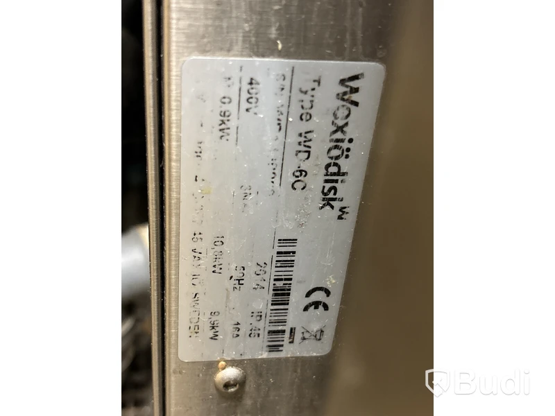 Diskmaskin WD-6C inkl. diskbänkar