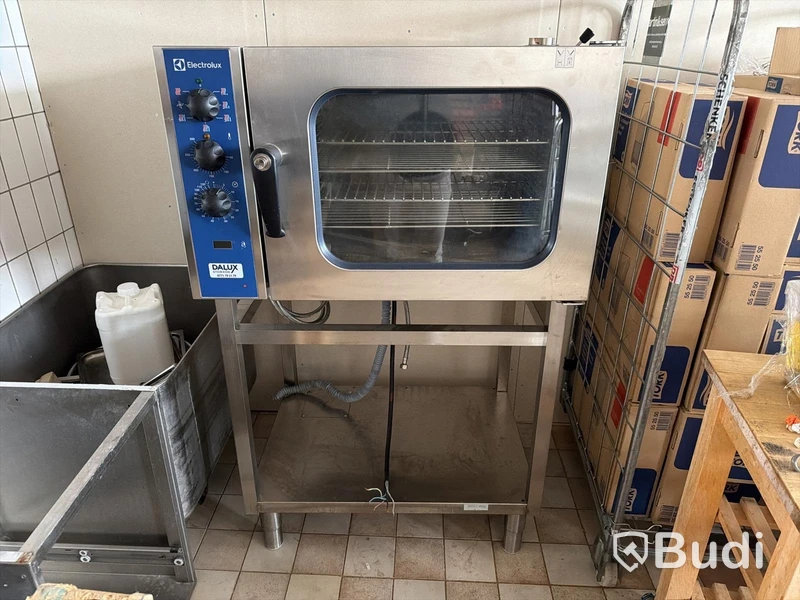 Varmluftsugn Electrolux ECF/E6-0 400V med stativ