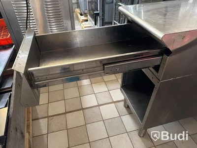 Arbetsbänk i rostfritt med utdragslåda – Electrolux