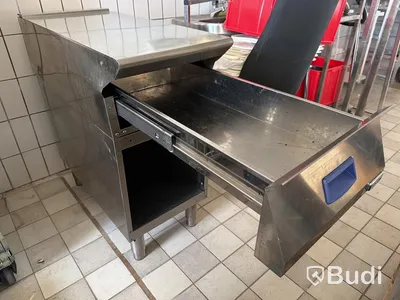 Arbetsbänk i rostfritt med utdragslåda – Electrolux