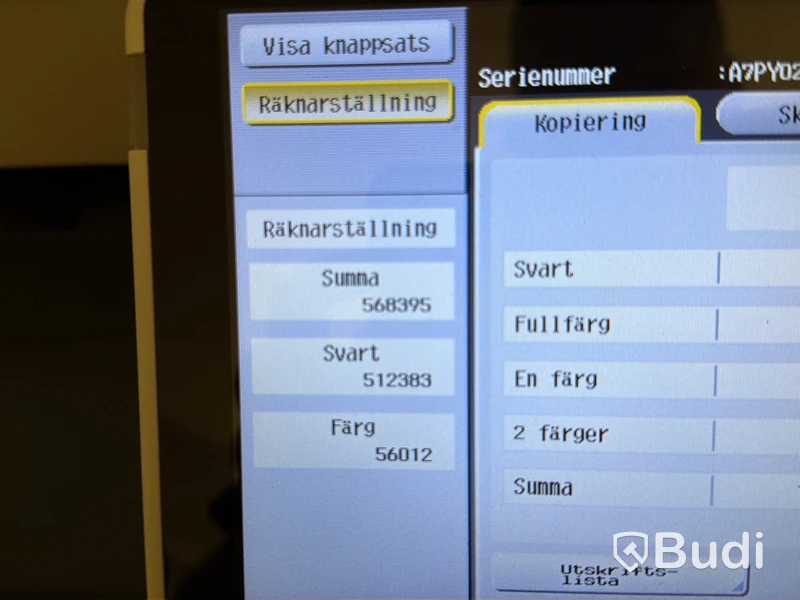 Multifunktionsskrivare Konica Minolta
