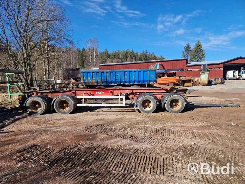 Container trailer MOTORCENTRUM S4 KT 34. 1990