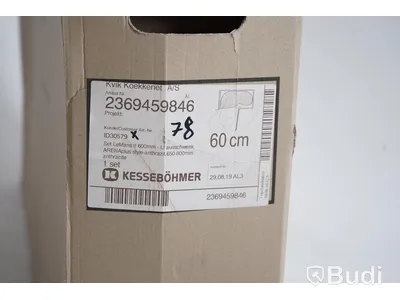 Hörnskåpsutdrag – Le Mans II, Arena Plus Style antracit. 60 cm