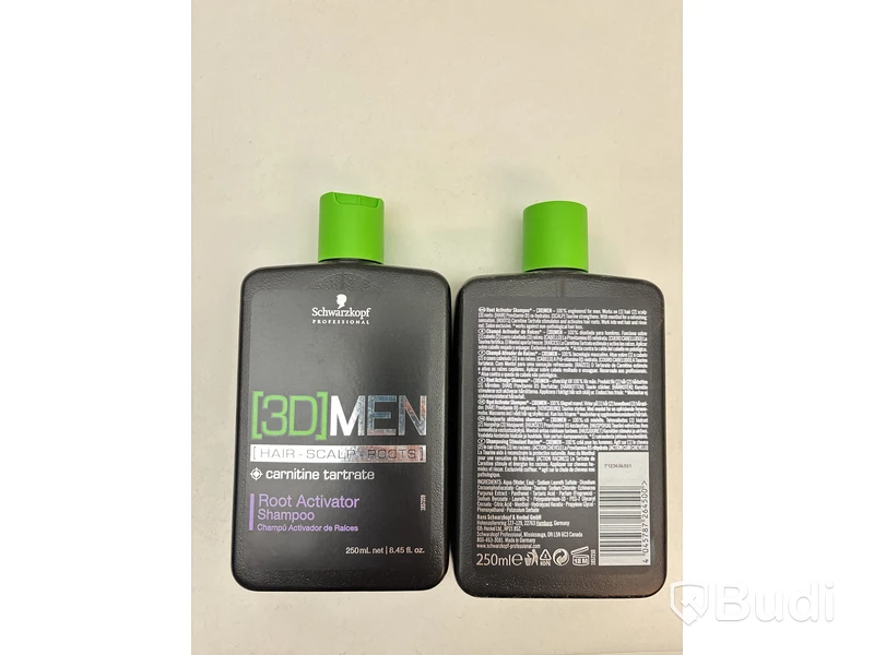 Hårvårdsprodukter 3D Men Roots Shampoo Schwarzkopf 250 ml