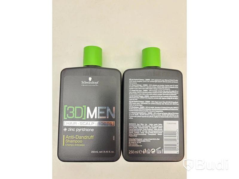 Hårvårdsprodukter 3D Men Roots Shampoo Schwarzkopf 250 ml