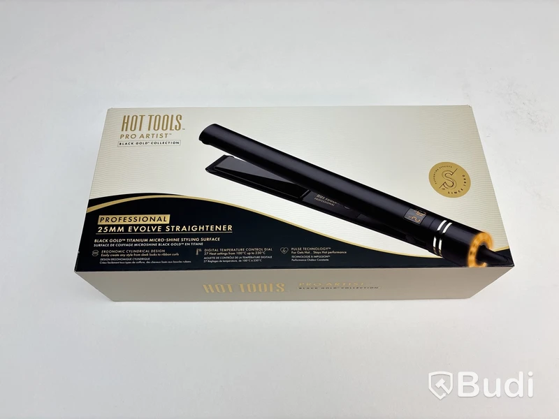 Plattång Hot Tools Pro Artist, Black Gold collection