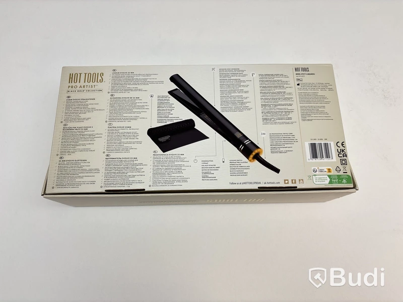 Plattång Hot Tools Pro Artist, Black Gold collection