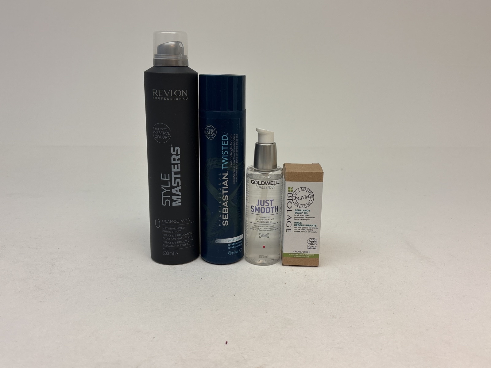 Hårprodukter, Biolage, Sebastian professional, Revlon, Goldwell Dualsenses