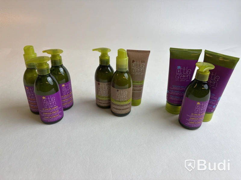 Parti med hårprodukter Little Green